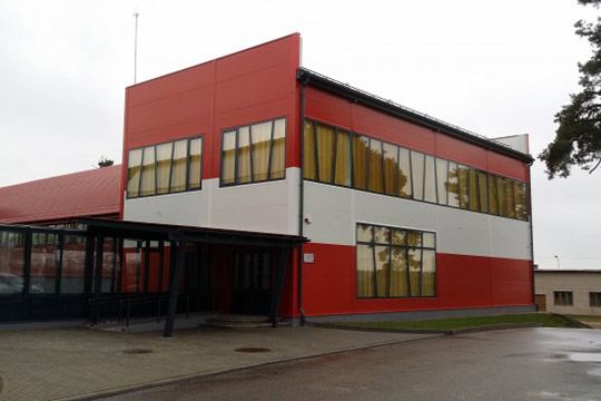 Sporta zāles – angāra rekonstrukcijas darbi Līvānos